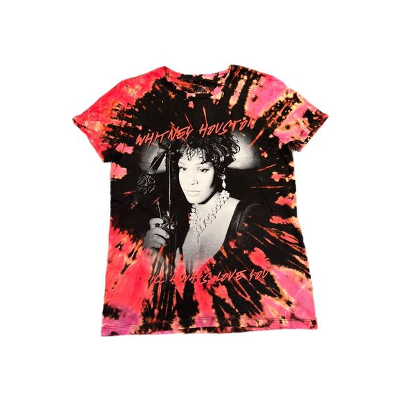 Whitney Houston Tie-Dye Tee - Picture 1 of 3